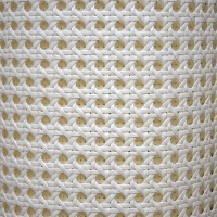 Белое ротанговое полотно