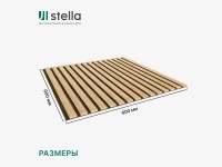 Панель Стеновая Акустическая Stella Comfort Standart Дуб Сонома